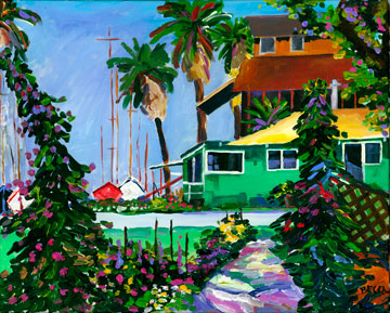 Green Yacht Clubhouse