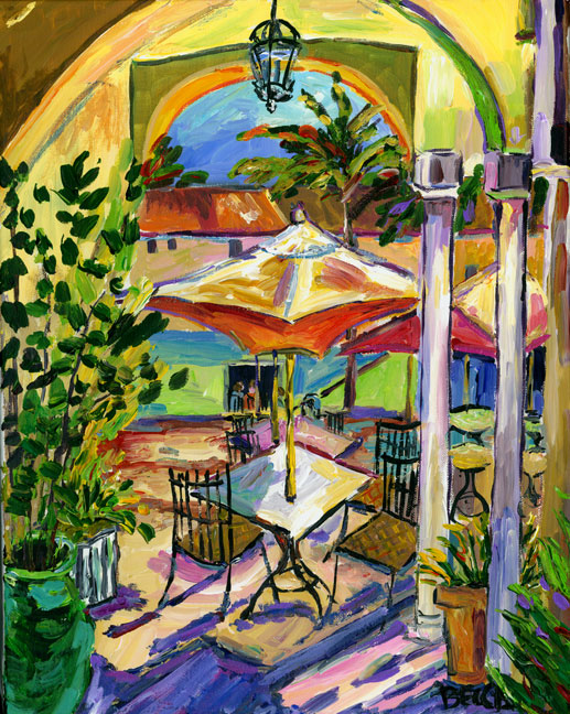 Umbrella and Columns