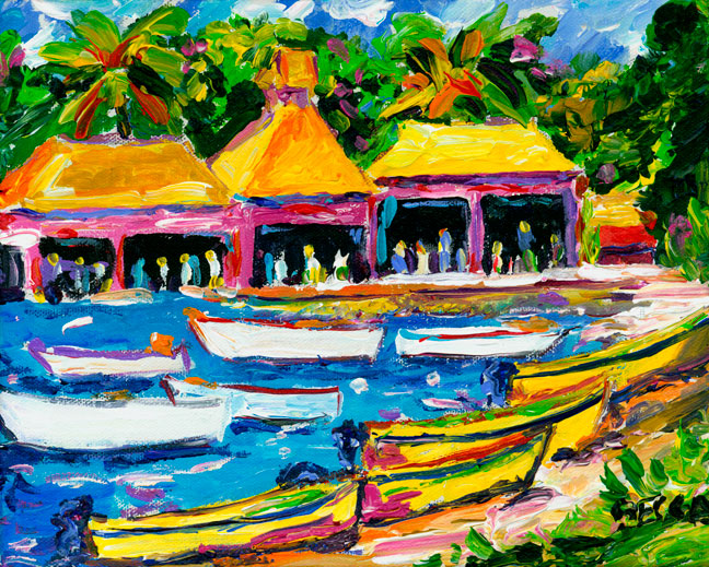 Yellow Rooftops, Many Skiffs